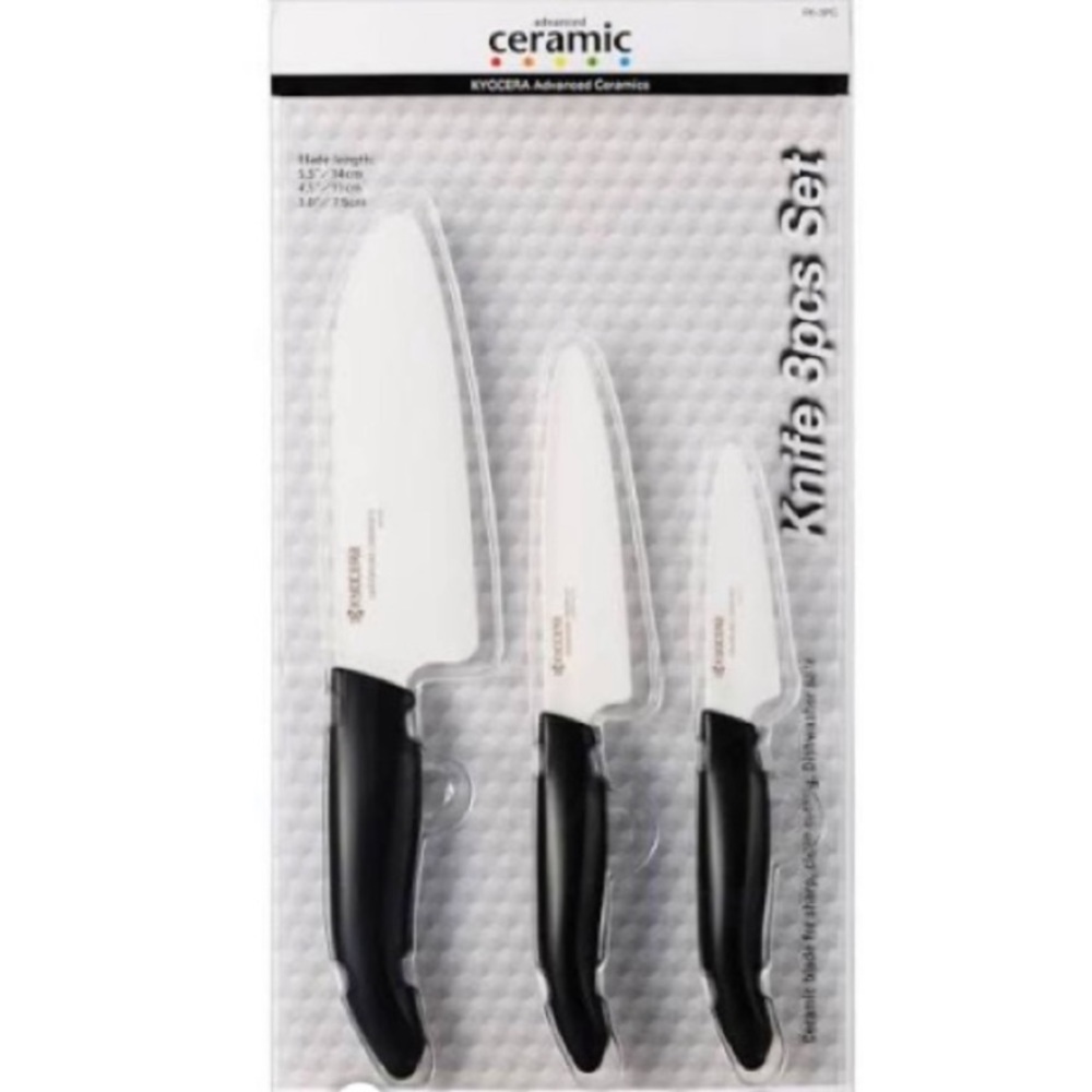 Kyocera knife 3pc set.